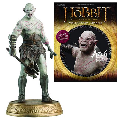 The Hobbit Azog The Defiler Figure With Collector Magazine 4