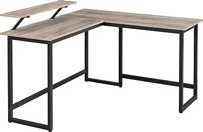 Vasagle L Shaped Computer Desk Corner Desk For Study Home Office