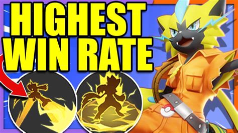 The Secret Best Zeraora Build Is Not What You Expect Pokemon Unite Youtube