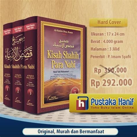 Jual Buku Kisah Shahih Para Nabi Sirah Lengkap 3 Jilid Shopee Indonesia