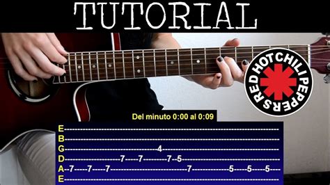 Como Tocar Otherside De Red Hot Chili Peppers Tutorial Guitarra How To Play Youtube
