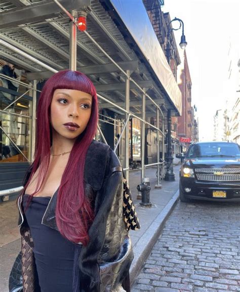 Ravyn Lenae Insta Fashion Thrift Fashion Red Hair Looks