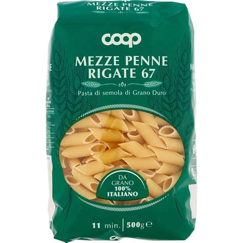 Mezze Penne Rigate N Coop G Coop Shop