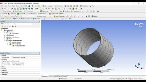 Parameter Optimization Using Ansys Workbench Youtube