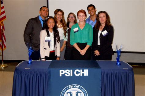 Csub Psi Chi The International Honor Society In Psychology