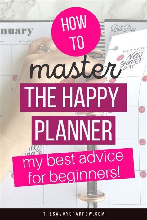 The Happy Planner Everything Beginners Need To Know Artofit