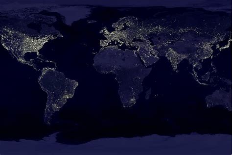 In Images Nasa Releases Stunning New Global Maps Of Earth At Night