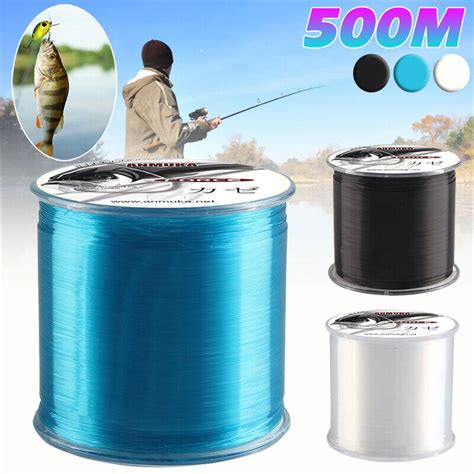 M Nylon Fishing Line Lake Sea Mono Bulk Spools Monofilament Carp