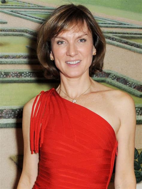 Download Fiona Bruce Posing Elegantly In A Classy Outfit Wallpaper