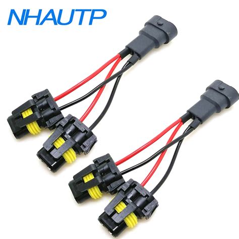 Nhautp Pcs Hb Socket One Male To Two Female Adapter