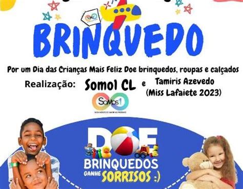 Campanha Arrecada Brinquedos Para Dia Das Crian As Fato Real