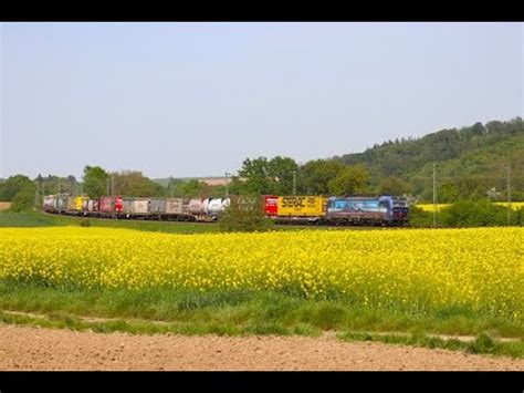 SBB Cargo Siemens Vectron 193 524 6 Mit KLV Zug Bei Nidderau YouTube