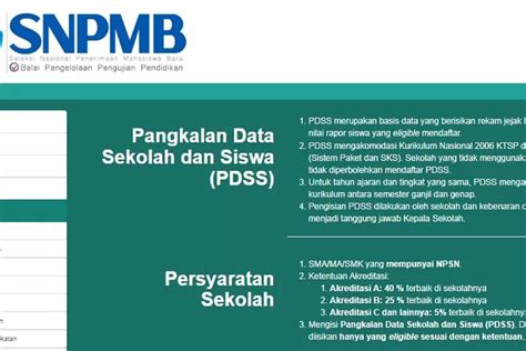 Ini Jadwal Pembuatan Akun Snpmb 2023 Untuk Daftar Snbp Dan Snbt Di