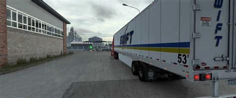 Cascadia Truck Und Trailer Swift Skin Ats Ets Ats Mod