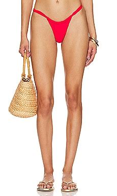 ASTA RESORT Frida Bikini Bottoms Rossa In Rossa REVOLVE