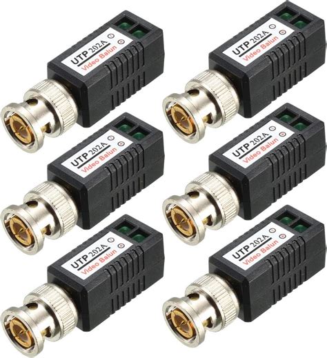 Amazon Uxcell Video Balun Transceiver CCTV Camera Passive BNC