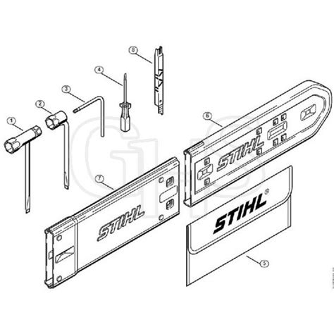 Genuine Stihl Ms R Tools Extras Ghs