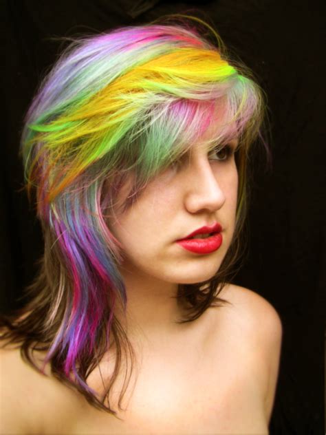 Colorful Hair By Littlehippy On Deviantart