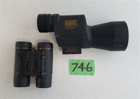 Burris Landmark Compact 20x 80 Mm Spotting Scope And Simmons 8 Point