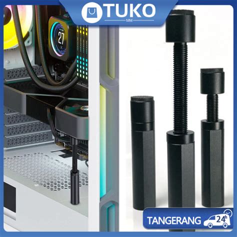 retractable vga holder stand vertical vga holder rotary vga graphic