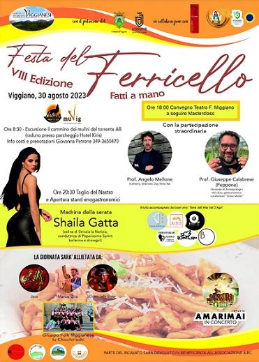 8 Edizione Festa Del Ferricello Con Peppone Calabrese Angelo