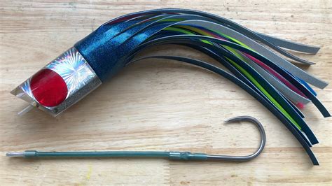 How To Make A Hookset For Trolling Lures Youtube