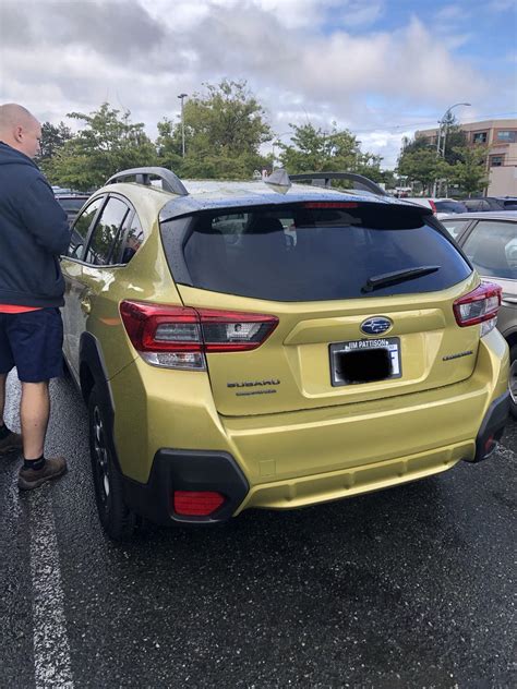 Subaru Crosstrek Yellow Plasma - Free Supercar Picture HD