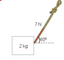 Um Bloco De 2 Kg E Puxado Velocidade Constante Por Uma Distancia