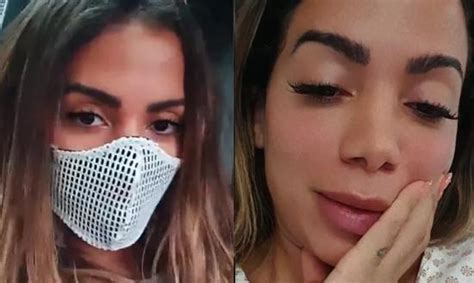 Anitta recebe alta do hospital após ser internada trombose Estou