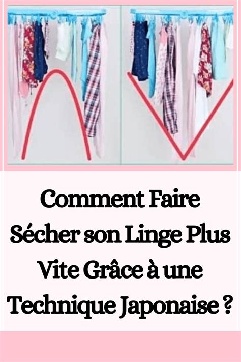 Comment faire sécher votre linge plus vite selon la technique de l arc