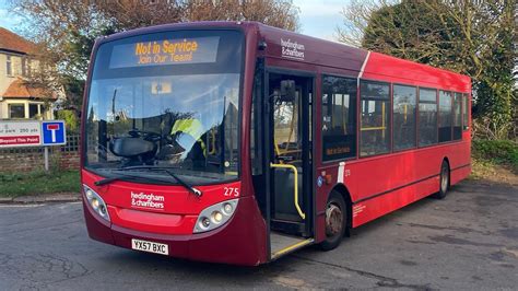 Hedingham Chambers 97 ADL Enviro 200 YX57BXC 275 YouTube