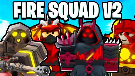 We Revived The Insane Fire Squad V Roblox Bedwars Youtube