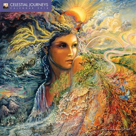 Buy Celestial Journeys By Josephine Wall Wall Calendar 2018 Art