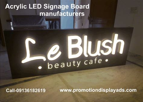 LED Acrylic Letter Signage Board manufacturers, Acrylic Led Board