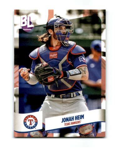 2024 Topps Big League Jonah Heim Baseball Card 127 Texas Rangers EBay