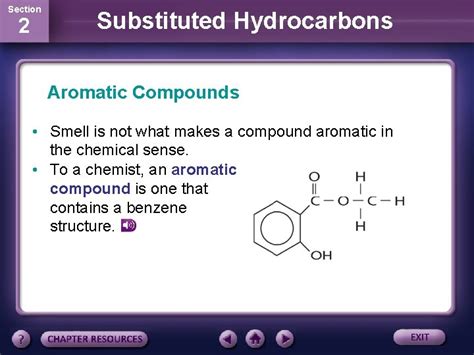 Section 2 Substituted Hydrocarbons A Substituted Hydrocarbon Has