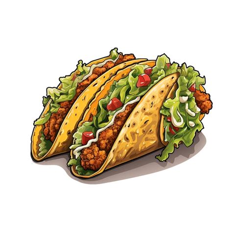 Premium Psd Taco Food Icon Vector Image