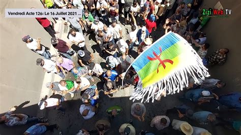 Moments Forts De La Marche De Tizi Ouzou Vendredi 16 Juillet 2021