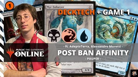 Pauper Affinity Atogless Ft Adeptoterra Decktech Game Mtgo