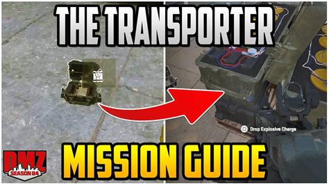 The Transporter Mission Guide For Season 4 Warzone DMZ DMZ Tips