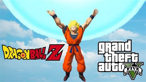 Dragon Ball Z Super Saiyan Goku Mod Gta 5 Mods Youtube