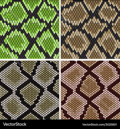 Materials Fabric Snake Pattern Etna Pe