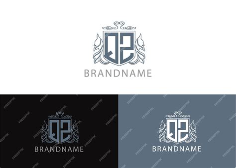 Premium Vector Modern Monogram Initial Letter Qz Logo Design Template