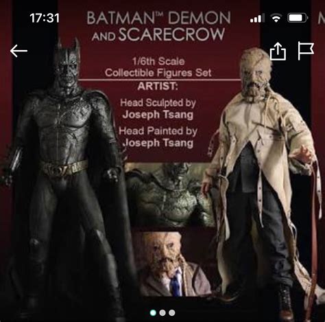 Hot Toys Batman Begins Batman Demon Scarecrow Th Anniversary