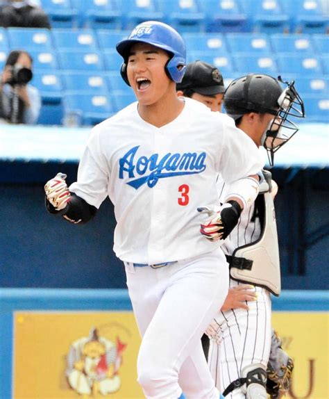 今秋ドラフト候補の青学大・西川 今季第1号！連日の3安打 楽天スカウト絶賛「ほしい球団は1位で行くと思う」野球デイリースポーツ Online