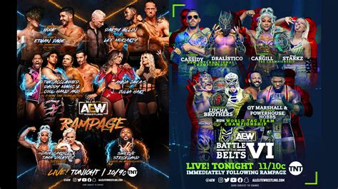 Aew Rampage And Battle Of The Belts Results Apr 7 2023 Tpww