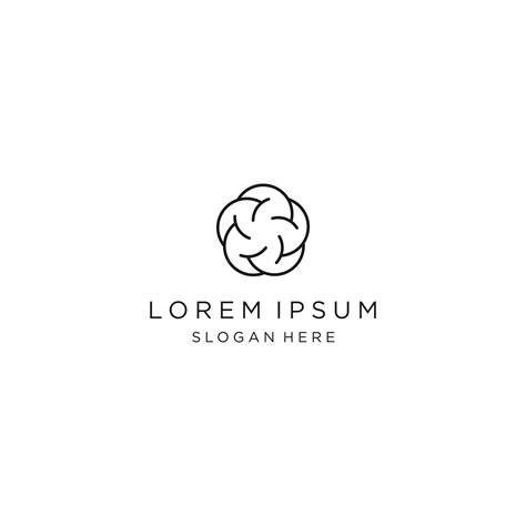 Premium Vector | Logo lorem ipsum design art tagline