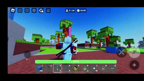 Playing Roblox Skywars By Voxels With Assass In YouTube