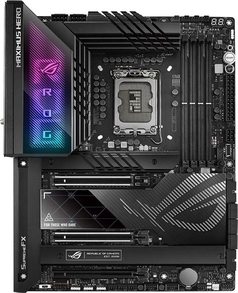 ASUS Rog Maximus Z790 Hero ATX DDR5 Motherboard LGA1700 Intel 13th Gen