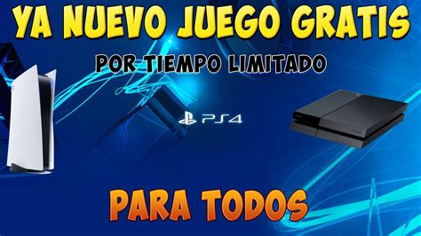 CORRE YA GRATIS Nuevo Juego Para Todos En PS4 Y PS5 Por Tiempo